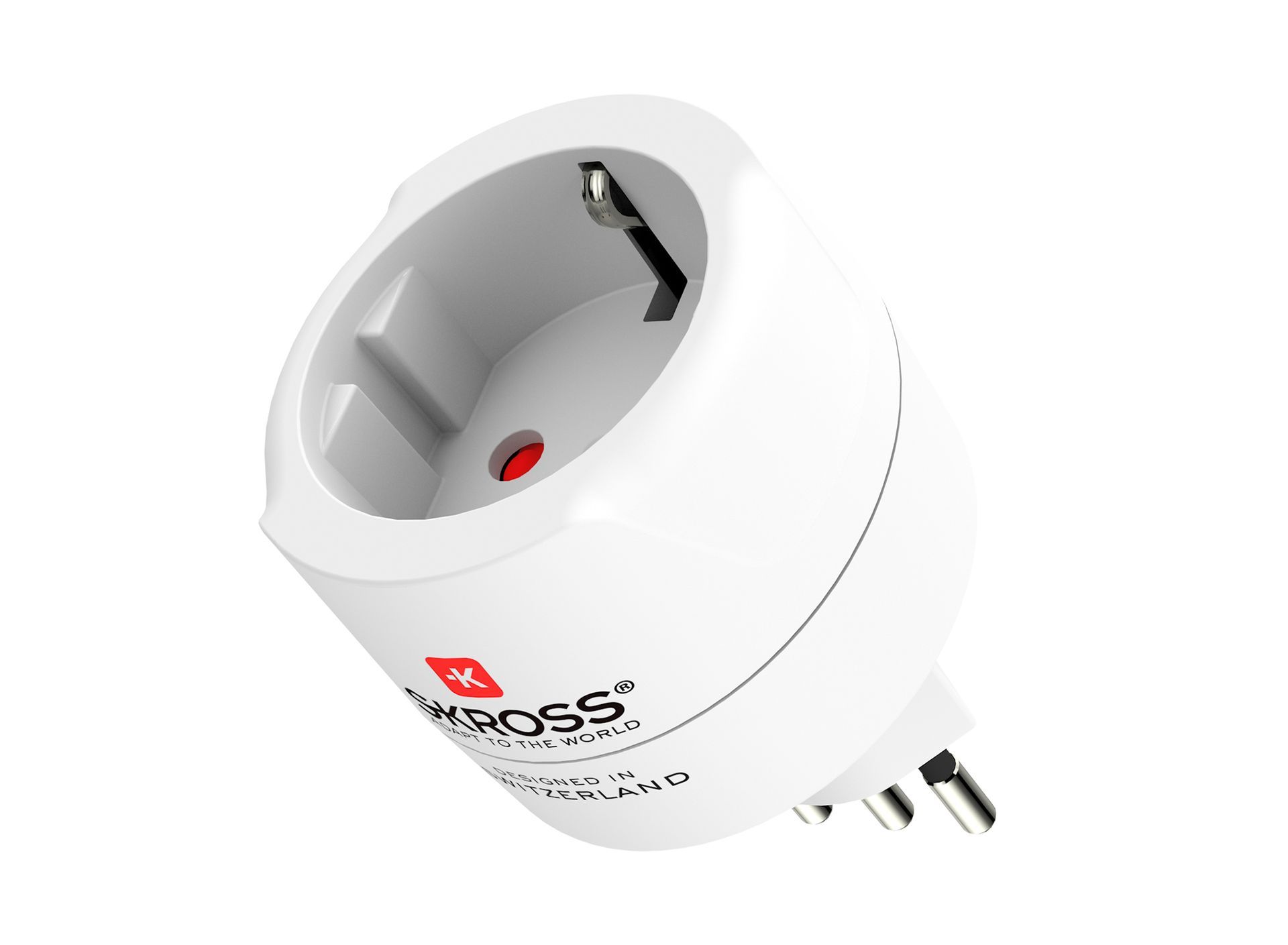 Travel Adapter | Europe to Switzerland + Italy + Brazil
